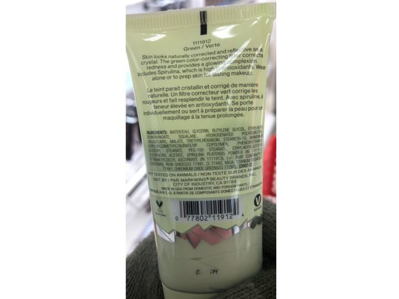 Wet N Wild Glass Correct Primer, 0.91 fl oz/27 mL