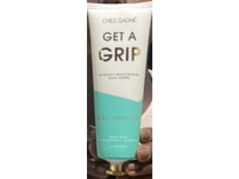 Chez Gagne Get A Grip Intensely Moisturizing Hand Cream, Sea Salt Citrus Neroli, 3.4 oz/96 g