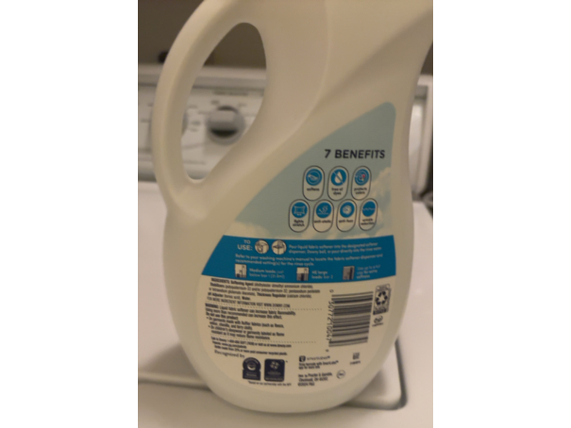 Downy Soft Fabric Softener, Free & Gentle, 66 fl oz/1.97 L