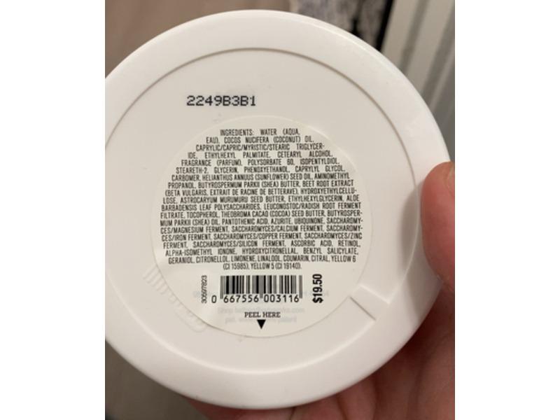 Bath & Body Works Butterfly Whipped Body Butter, 6.5 oz/185 g