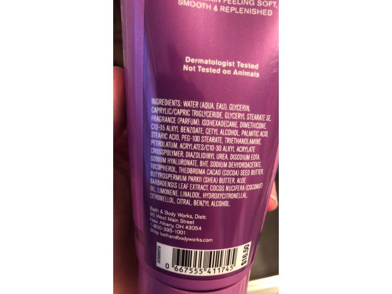 Bath & Body Works Ultimate Hydrating Body Cream, Winterberry Wonder, 8 oz/226 g