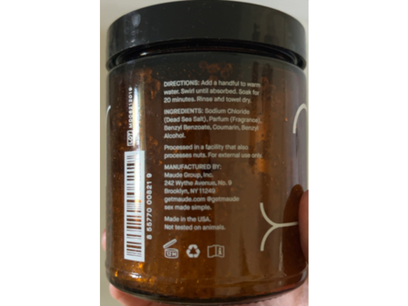 Maude Soak No.1 Bath Salts, 8 oz/226.8 g