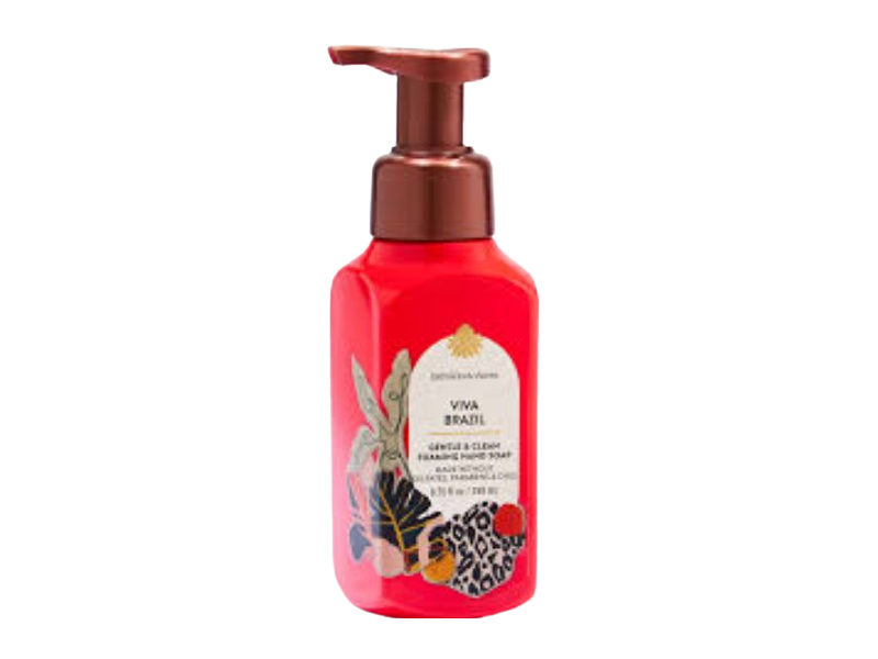 Bath & Body Works Gentle & Clean Foaming Hand Soap, Viva Brazil, 8.75 fl oz