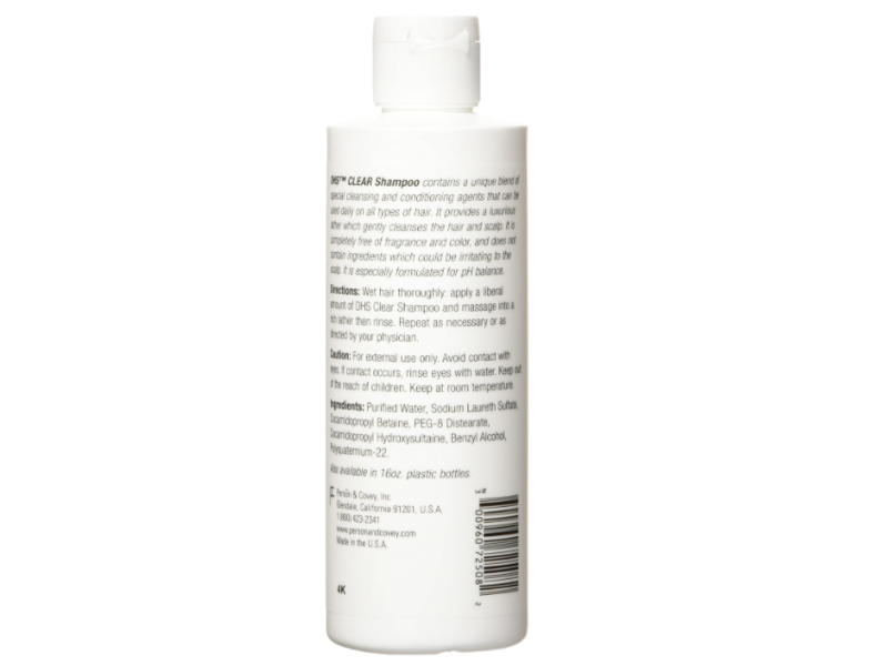 Person & Covey Dhs Clear Shampoo, 8 oz/240 mL