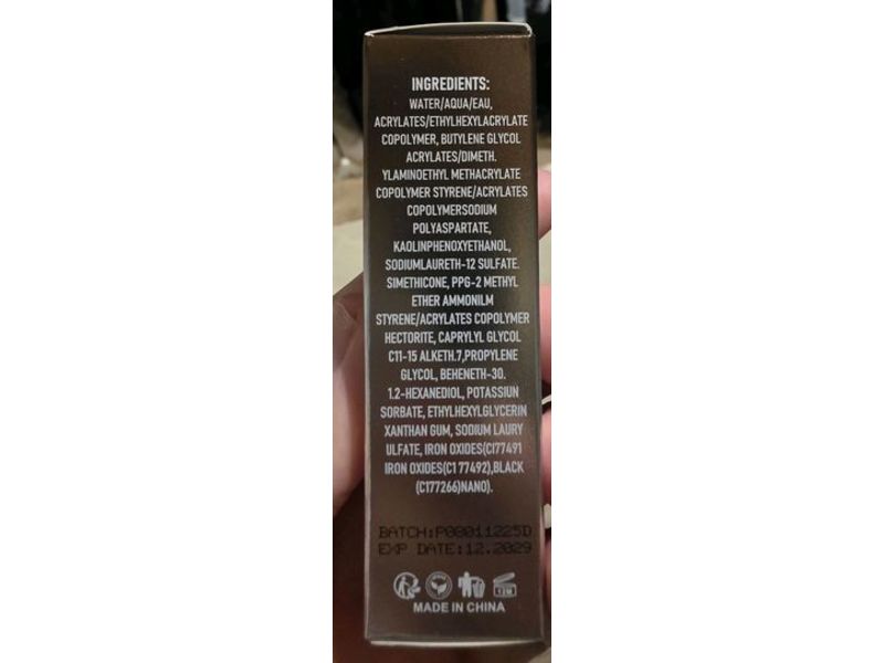 Pagevine Brow-Fection Angled Brush & Dip, Taupe, 0.04 fl oz/1.2 mL