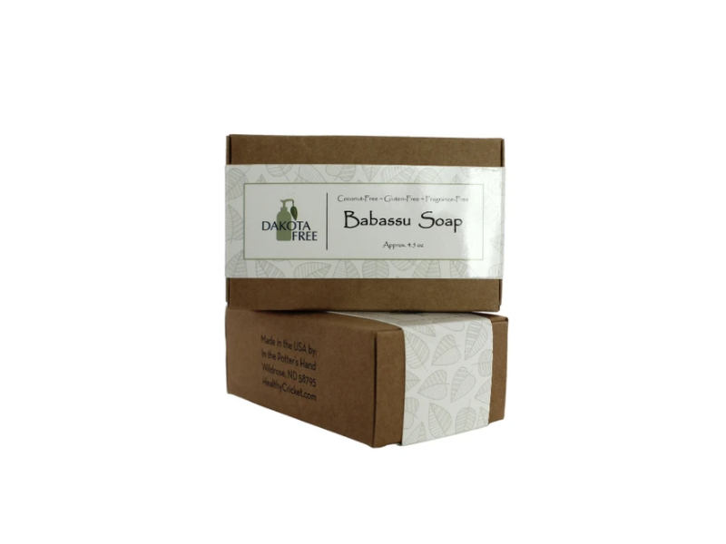Dakota Free Babassu Bar Soap, 4.5 oz
