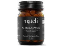 Natch Natural Toothpaste Tabs, So Black So White, 85 Count - Image 2