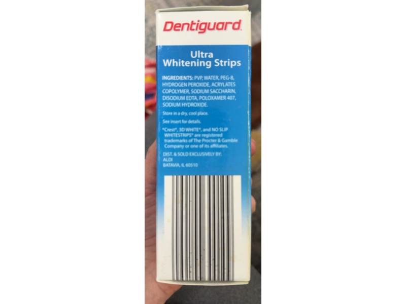 Dentiguard Ultra Whitening Strips, 20 Count