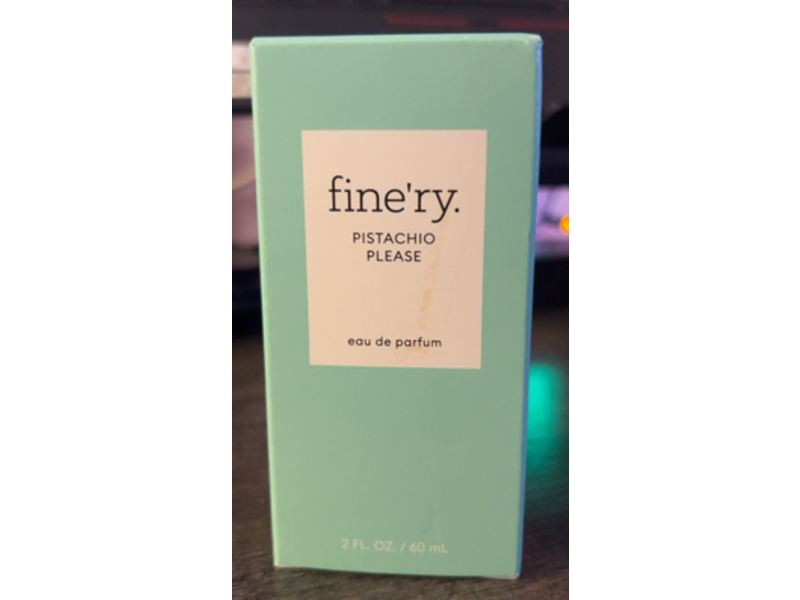 Fine'ry Eau De Parfum, Pistachio Please, 2 fl oz/60 mL