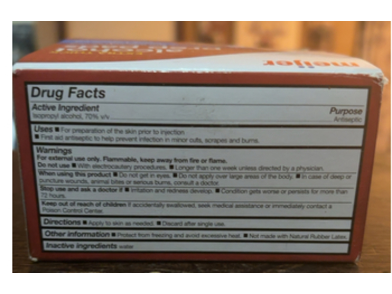 Meijer Alcohol Prep Pads, Extra Thick, 140 Count