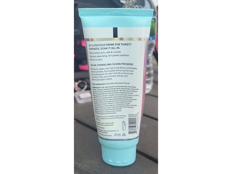 Refreshments Luscious Hand Cream, Jasmine Sunrise, 2 fl oz/60 mL