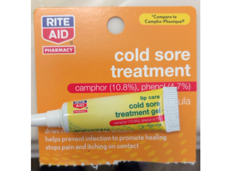Rite Aid Cold Sore Treatment, 0.23 oz/6.5 g