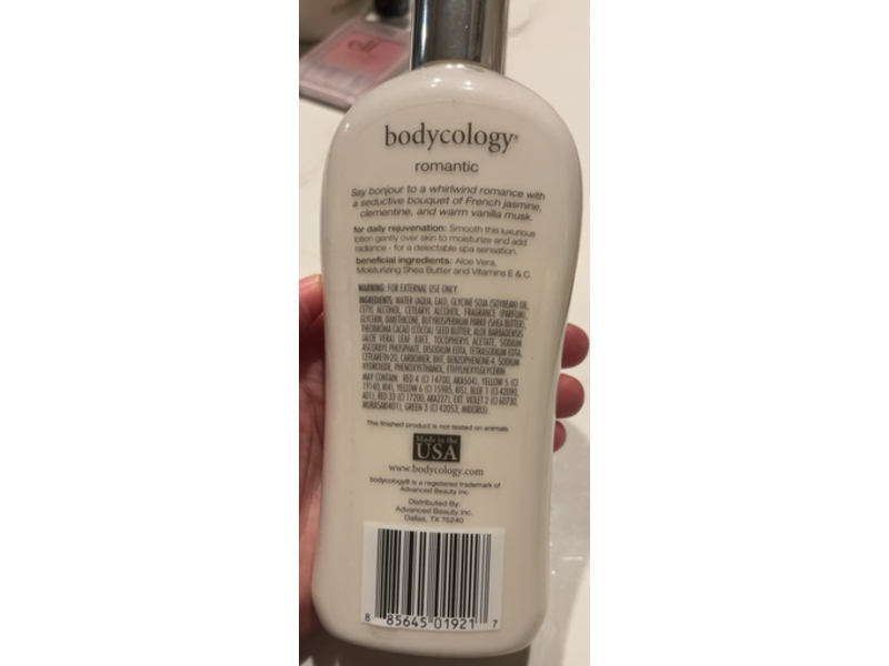 Bodycology Pretty In Paris Moisturizing Body Lotion, 12 oz/340 g