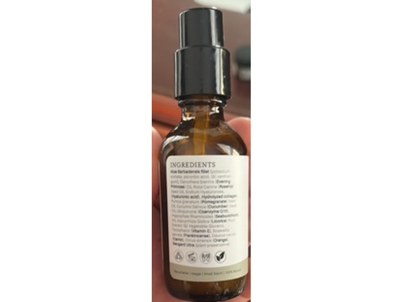 Livin Off Earth Perfect 10 Facial Serum, Hyaluronic Acid+Collagen, 2 fl oz