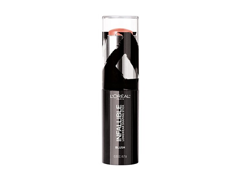 L'Oreal Paris Makeup Infallible Longwear Blush Shaping Stick 46 Cheeky Dimension, 0.3 oz.