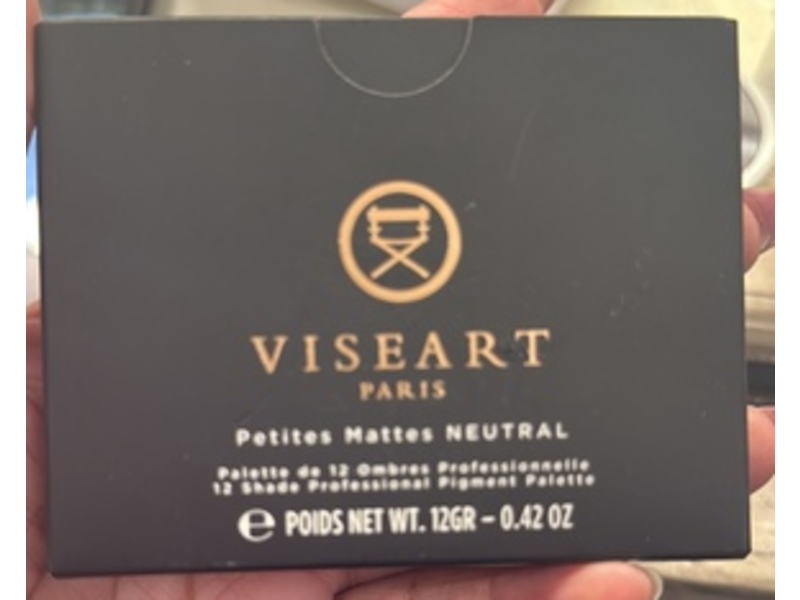 Viseart Petites Mattes Neutral Eyeshadow Palette, 0.42 oz/12 g