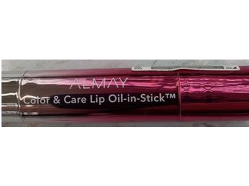 Almay Color & Care Lip Oil-In-Stick, 120 Rosy Glaze, 0.09 oz