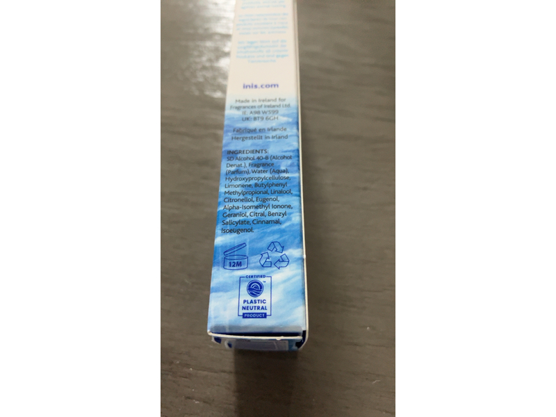 Inis Eau De Perfum Roll-On, 0.27 fl oz/8 mL