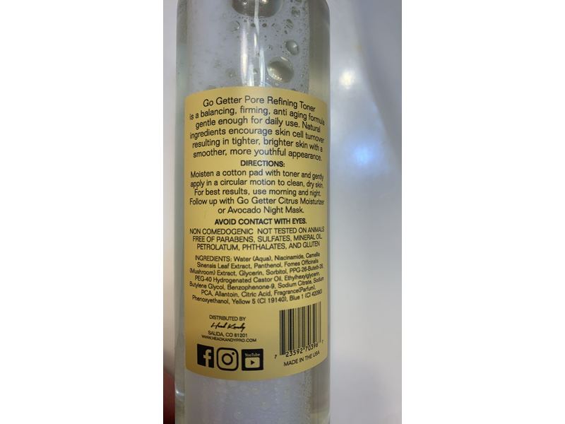 Head Kandy Pore Refining Toner, Green Tea, 4.9 fl oz