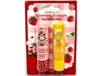 Strawberry Shortcake Lip Balm Duo, Fresh Strawberry & Lemon Pie, 0.1 oz/3 g - thumbnail 1