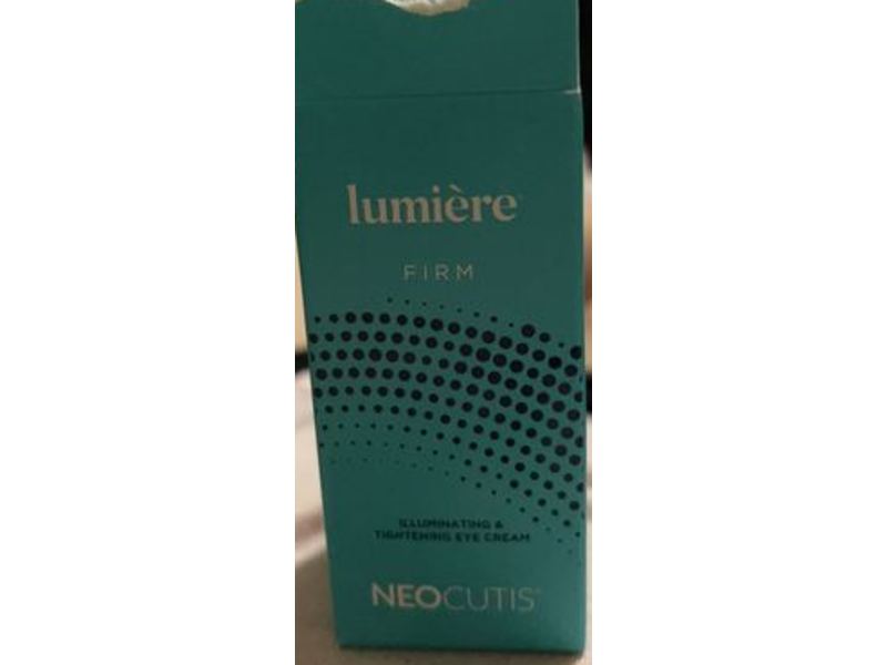 NEOCUTIS Lumiere Firm Illuminating & Tightening Eye Cream, 0.5 fl oz/15 mL