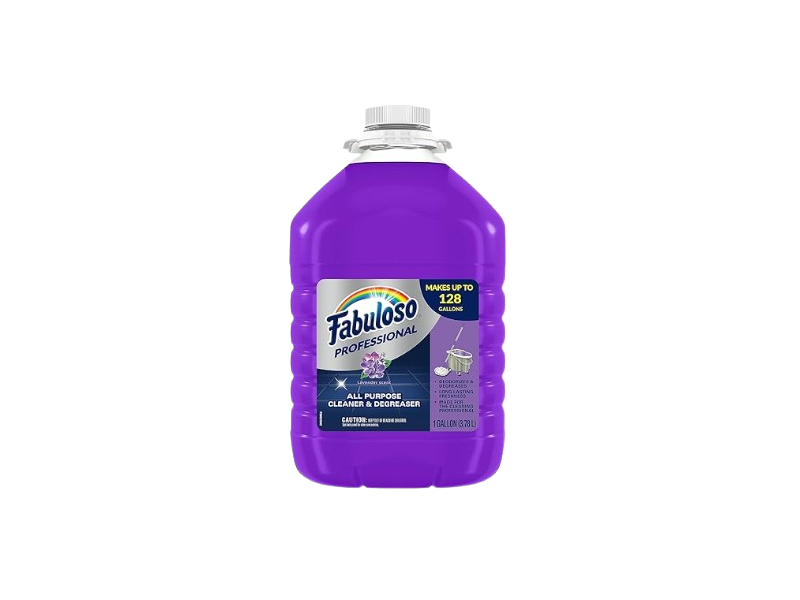 Fabuloso Professional All Purpose Cleaner & Degreaser, Lavender, 1Gallon/3.78 L, Pack of 4