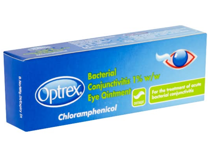 Optrex Bacterial Conjunctivitis 1% w/w Eye Ointment, 4 g