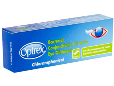 Optrex Bacterial Conjunctivitis 1% w/w Eye Ointment, 4 g