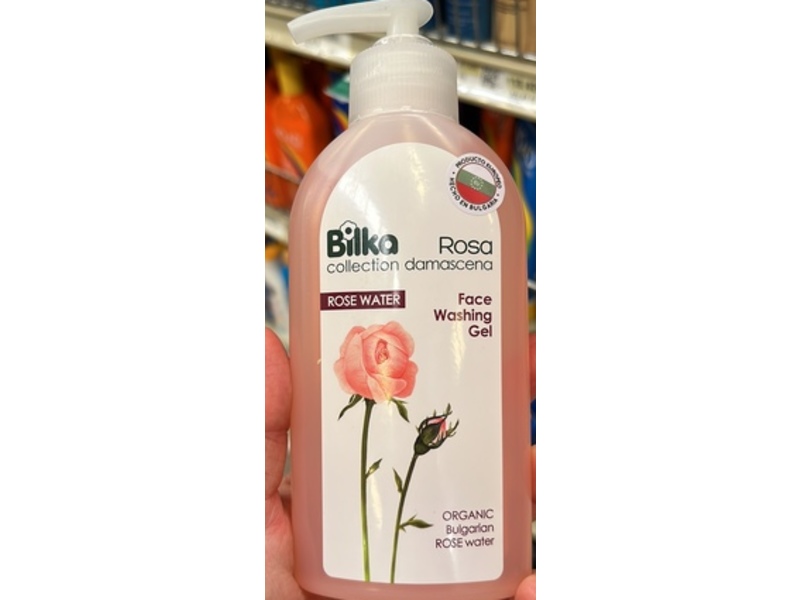 Bilka Face Washing Gel, Rose Water, 200 mL