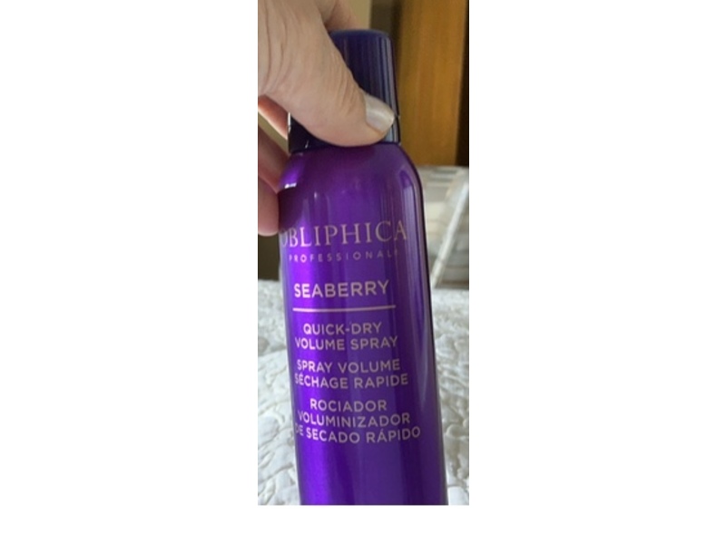 Obliphica Professional Quick-Dry Volume Spray, Seaberry, 5.7 oz/200 mL