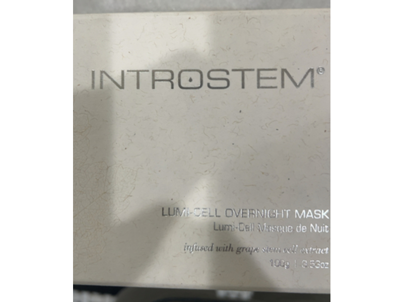 Introstem Lumi-Cell Overnight Mask, 3.53 oz/100g