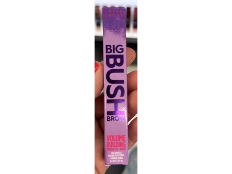 Urban Decay Big Bush Brow Volume Building Tinted Gel, Brunette Betty, 0.2 fl oz/6.1 mL