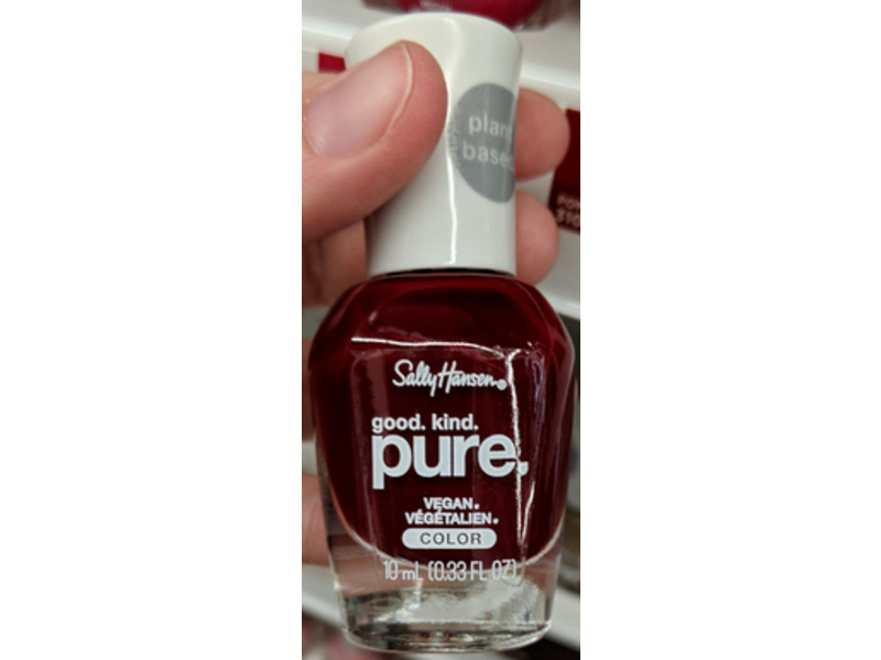 Sally Hansen Good. Kind. Pure. Vegan Nail Polish, Color, 320 Cherry Amore, 0.33 fl oz/10 mL