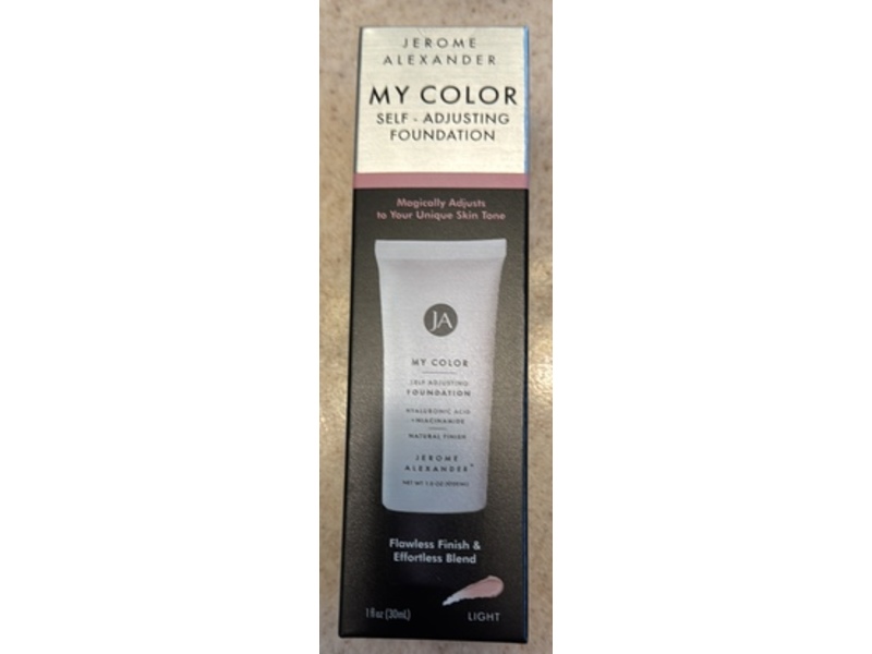 Jerome Alexander My Color Self-Adjusting Foundation, Light, 1 fl oz/30 mL