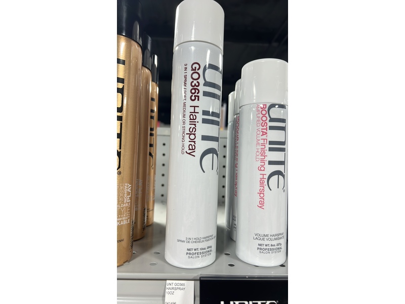 Unite Hair Go365 Hairspray, 10 oz/300 mL