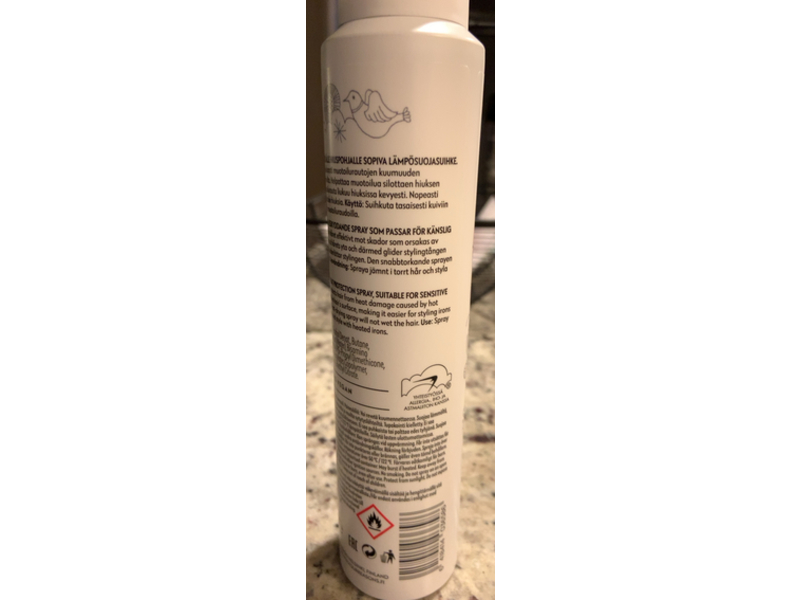 Four Reasons No Nothing Sensitive Heat Protection Spray, 4.97 oz/140.9 g