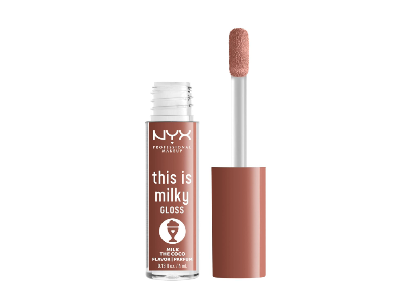 NYX Professional Makeup This Is Milky Gloss, Milk The Coco, 0.13 fl oz/ 4 mL