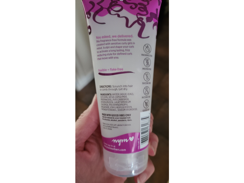 Not Your Mother's Frizz Control Curl Talk Sculpting Gel, 3, 6 fl oz/177 mL