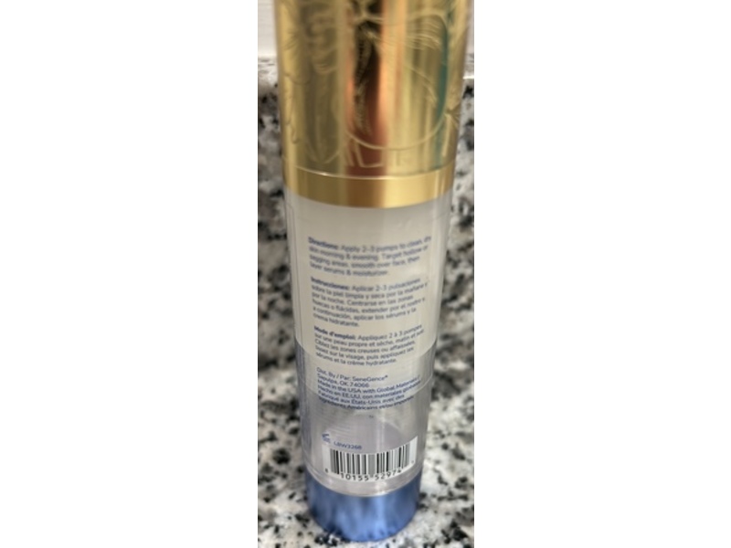 SeneGence GLP Complex Glow Lipids Peptides Serum, SenePlex+ & Exosomes, 1.66 fl oz/49 mL