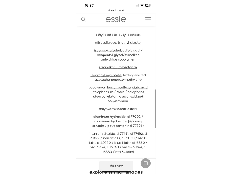 Essie Plant Based Nail Color, Back To Love, 0.46 fl oz/13.5 mL