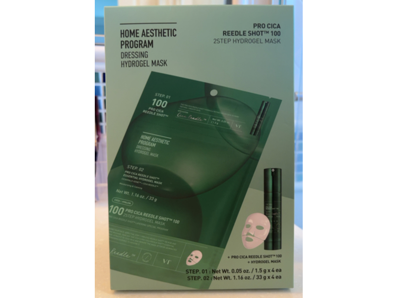 VT Cosmetics Pro Cica Reedle Shot 100 2-Step Hydrogel Mask