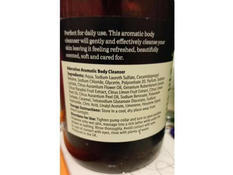 Deluxe Admiration Aromatic Body Cleanser, Sweet Orange + Petti-Grain + Jasmine, 500 mL, Pack Of 2