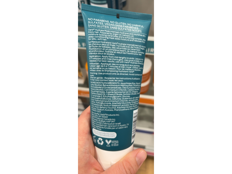 Verb Hydrate Mask, 6.8 fl oz/200 mL