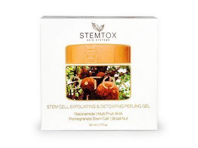 Stemtox Stem Cell Exfoliating & Detox Peeling Gel, 1.7 fl oz/50 mL