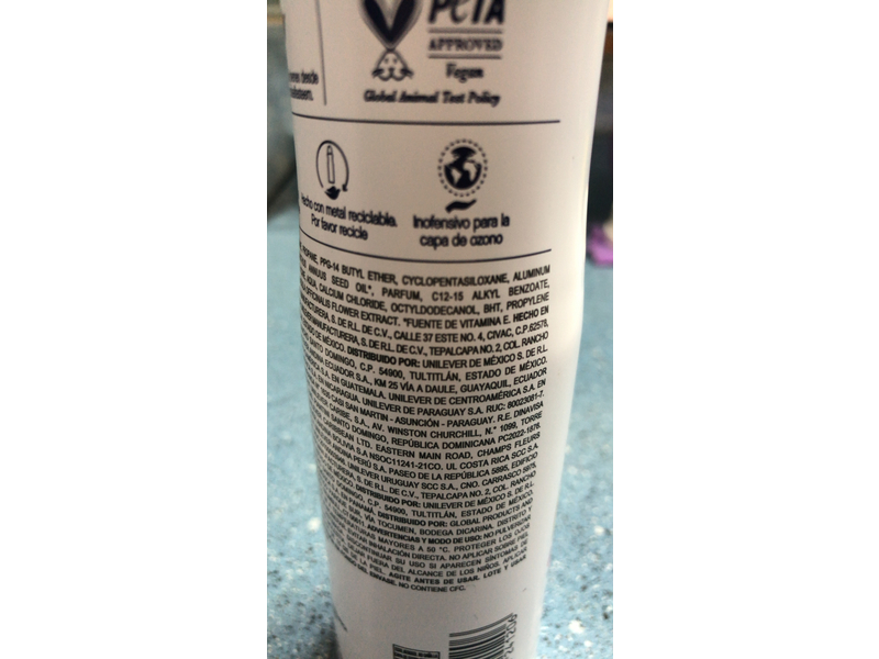 Dove Uniform Tone Antiperspirant Aerosol, Rose, 150 mL