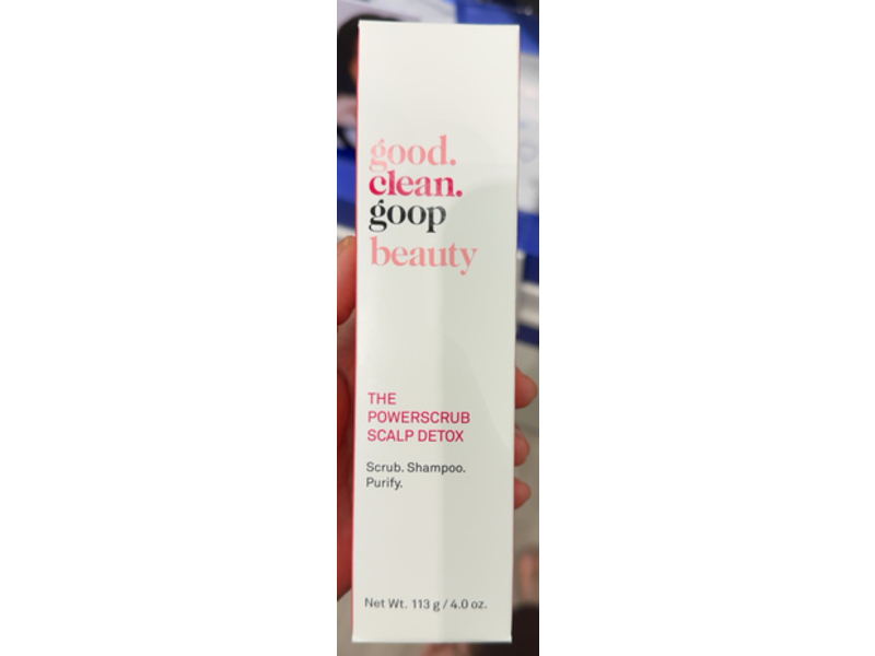 good.clean.goop beauty The Powerscrub Scalp Detox Shampoo, 4.0 oz/113 g