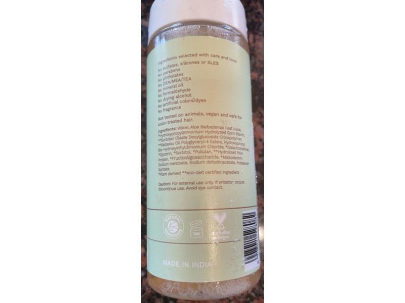 Ashba Botanics Curl Volumizing Foam, 5 fl oz/150 mL