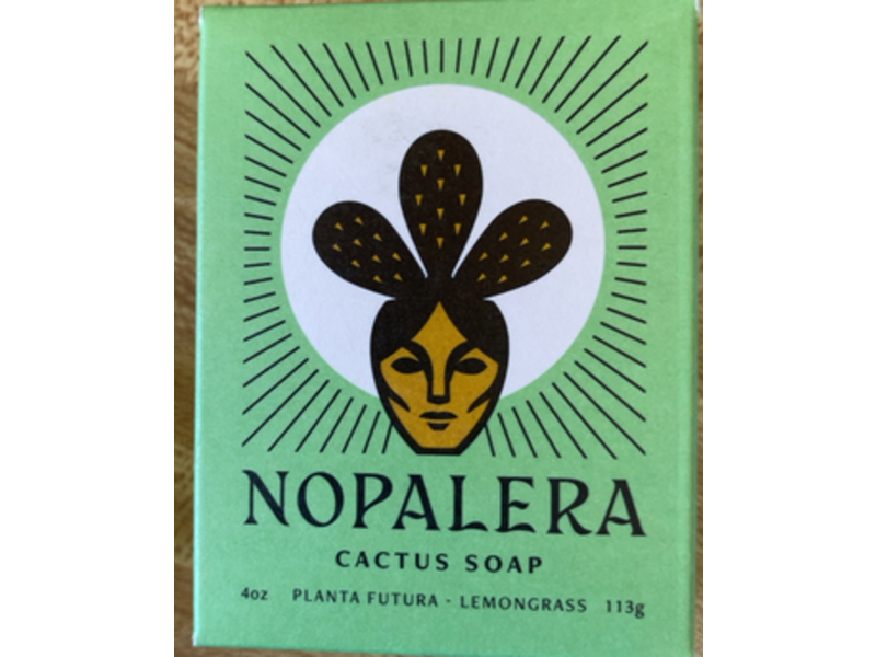 Nopalera Cactus Soap, Lemongrass, 4 oz/113 g