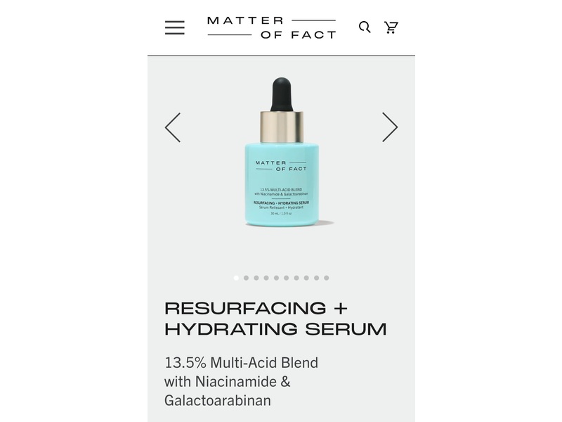 Matter Of Fact Resurfacing + Hydrating Serum, 1 fl oz/30 mL