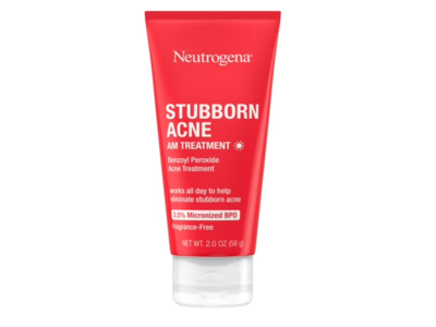 Neutrogena Stubborn Acne Am Treatment, Benzoyl Peroxide, 2.0 oz/56 g